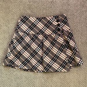 Authentic Burberry Blue Label Japan plaid wrap skirt 38 or 4